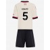 Maillot de foot Liverpool Ibrahima Konate #5 Extérieur vêtements enfant 2025-26 Manches Courtes (+ pantalon court)
